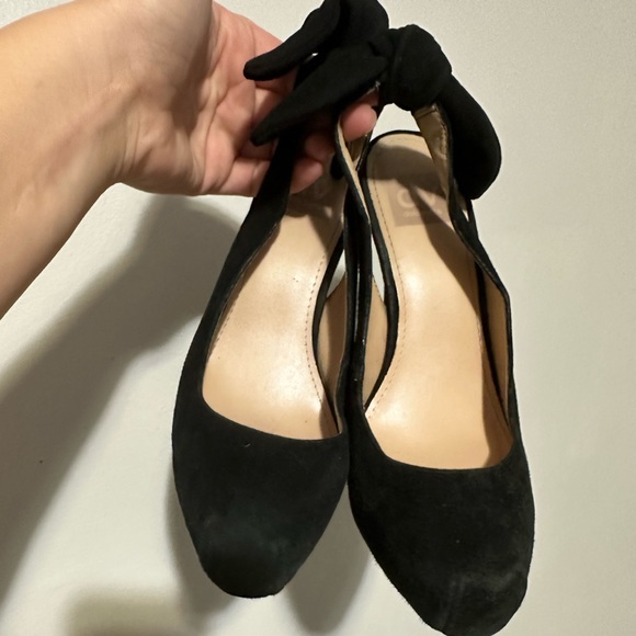 Dolce Vita lightly worn heels with bow tie back - Picture 5 of 10